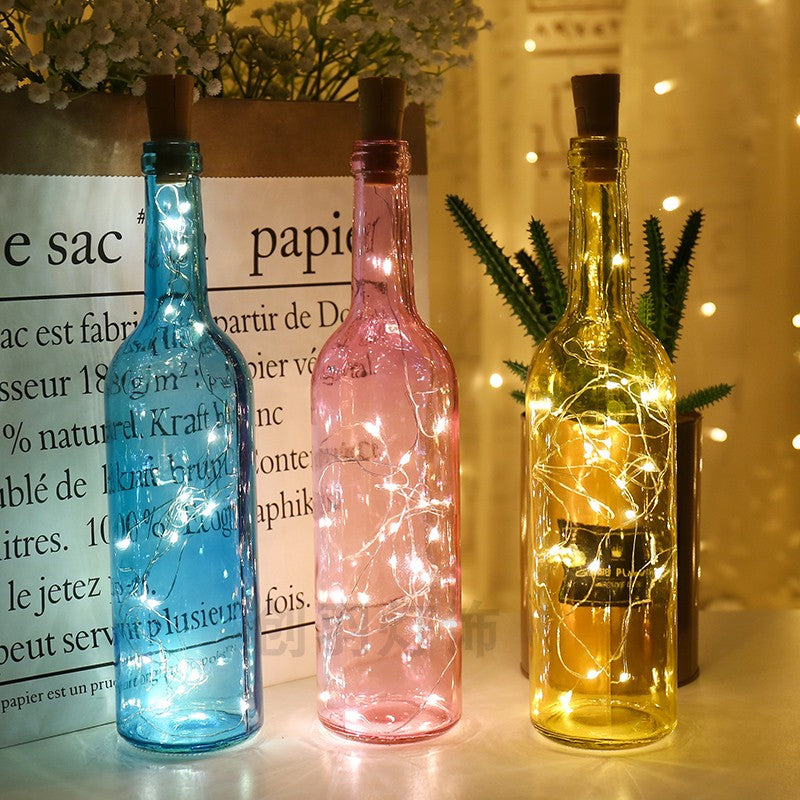 LEDs Bottle Stopper Fairy Lights easily DIY