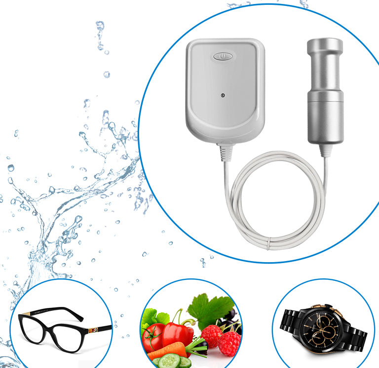 Portable Sonic Soak Ultrasonic Cleaner Mini Ultrasonic Cleaner With Transducer For Fruits Vegetables And Jewelry Watches Glasses