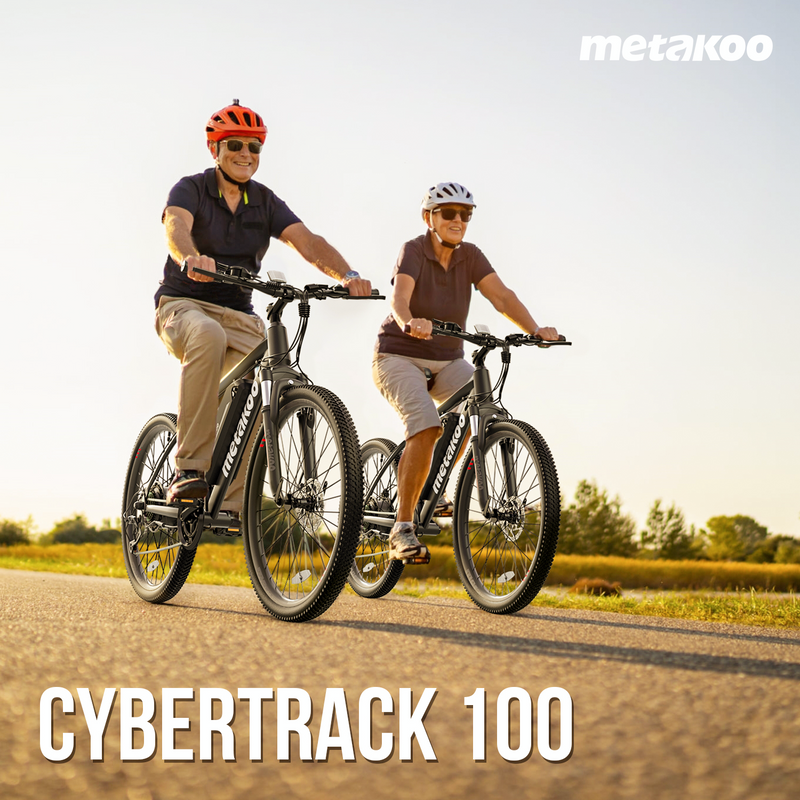 Metakoo 26" Ebike 350W Adult Electric Bicycles Cybertrack 100